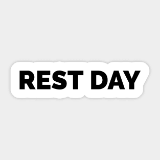 Motivational Workout | Rest Day Sticker